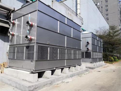 中央空调冷却塔噪声来源及降噪治理方法,中央空调冷却塔图片